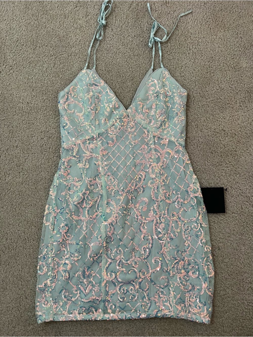 Lulus Sequin Dress Size Small NWT